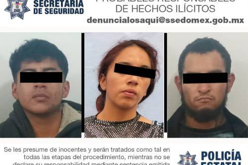 Caen extorsionadores de comerciantes en Tenango del Valle